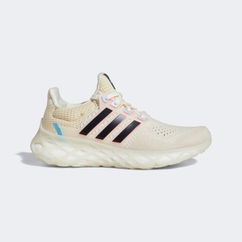 [NEW] Women's adidas UltraBoost‎ Web DNA Shoes Off White Size 10 GX2137